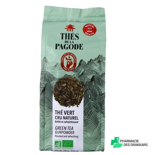 Thés de la Pagode Thé Vert Cru Naturel Bio