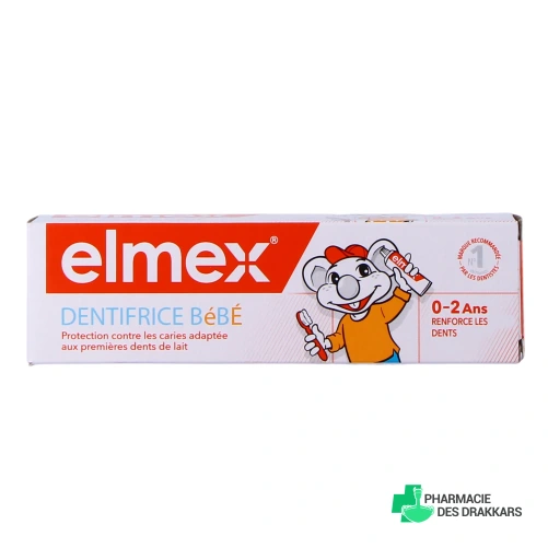 Elmex Dentifrice Bébé 0-2 Ans