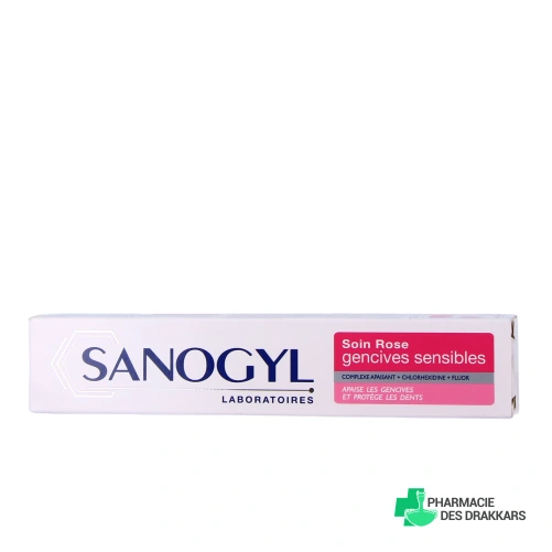 Sanogyl Dentifrice Soin Rose Gencives Sensibles