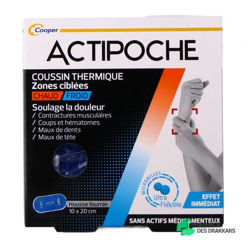 Actipoche Coussin Thermique Zones Ciblées