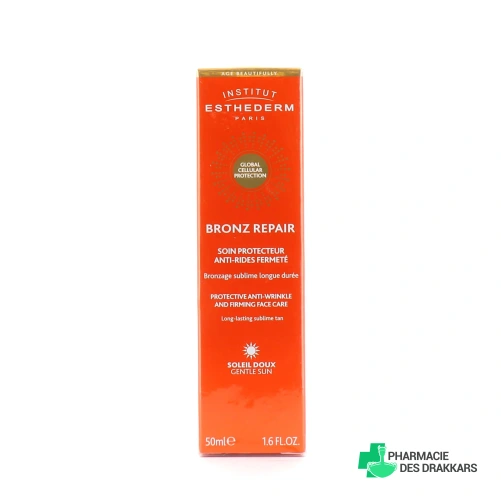 Institut Esthederm Bronz Repair Soin Protecteur Anti-Rides Fermeté Soleil Doux