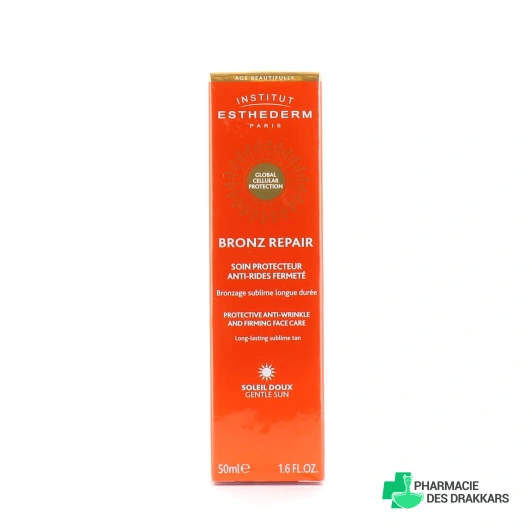 Institut Esthederm Bronz Repair Soin Protecteur Anti-Rides Fermeté Soleil Doux