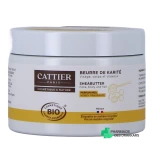 Cattier Beurre de Karité Bio Parfum Miel - Vue 360°