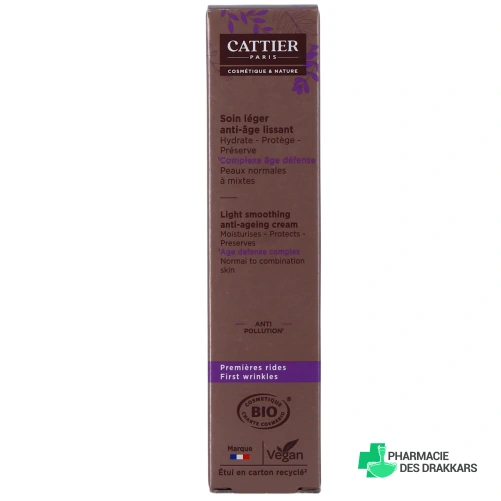 Cattier Soin Anti-Âge Lissant Bio