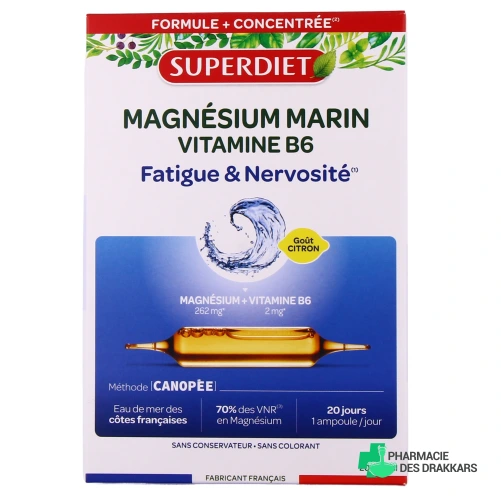 Magnésium Marin Vitamine B6