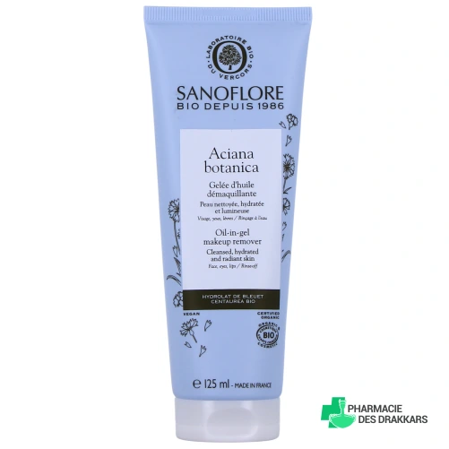 Sanoflore Aciana Botanica Gelée d'huile démaquillante