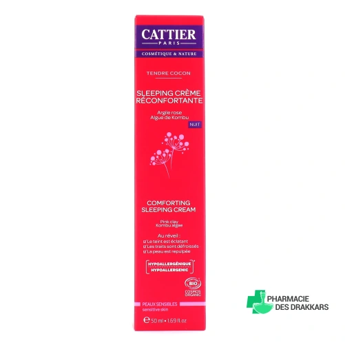 Cattier Sleeping Crème Réconfortante Bio