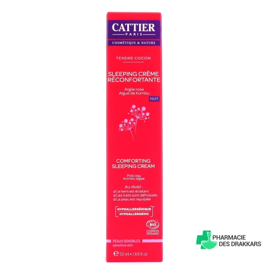 Cattier Sleeping Crème Réconfortante Bio