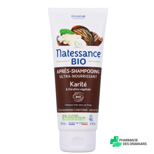 Natessance Après-shampooing Baume Ultra-Riche Karité