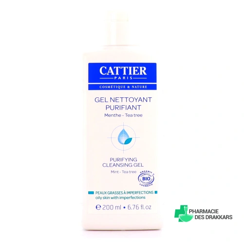Cattier Gel Nettoyant Purifiant Bio