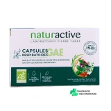 Naturactive Capsules Respiratoires GAE Bio - Vue 360°