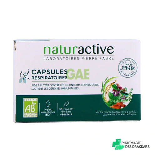 Naturactive Capsules Respiratoires GAE Bio
