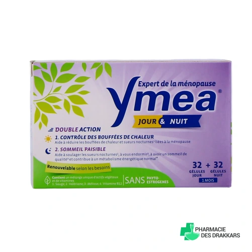 Ymea Ménopause Jour et Nuit