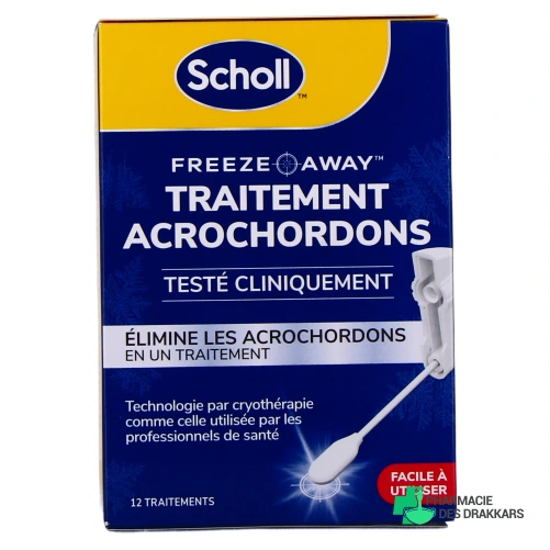 Scholl Freeze Away Traitement des Acrochordons