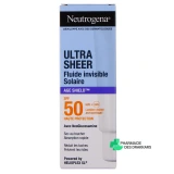 Neutrogena Ultra Sheer Fluide Solaire Invisible - Vue 360°