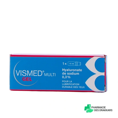 Vismed Gel Multi Lubrification des Yeux
