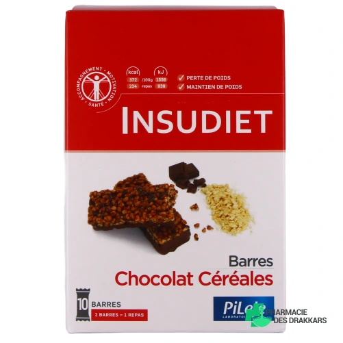Insudiet Barre Chocolat Céréales