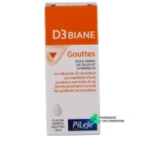Pileje D3 Biane Gouttes - Vue 360°