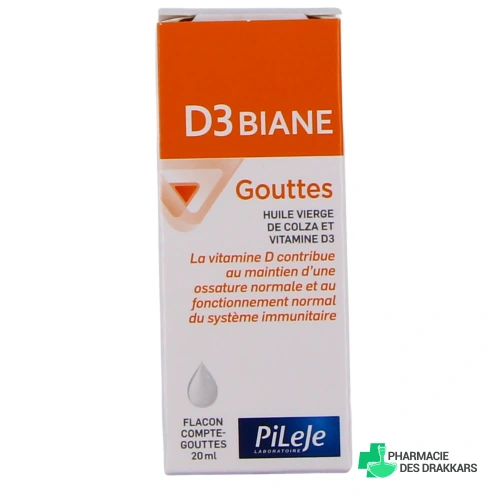 Pileje D3 Biane Gouttes