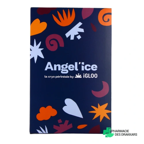 Angel Ice Serviette de cryothérapie pour zone périnéale