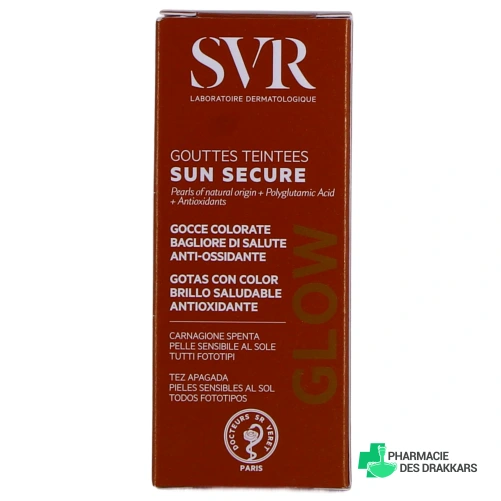 SVR Sun Secure Gouttes Teintées Glow
