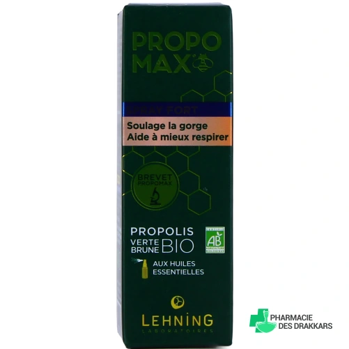 Lehning Propomax Spray Gorge Fort Propolis Bio