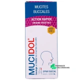 Mucidol Spray Mucites Buccales - Vue 360°