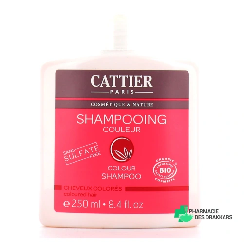 Cattier Shampooing Couleur Bio Sans Sulfate