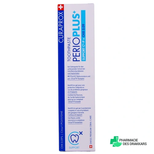 Curaprox Perio Plus+ Support Dentifrice