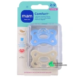 MAM Comfort Sucettes Silicone 2-12 Mois - Vue 360°