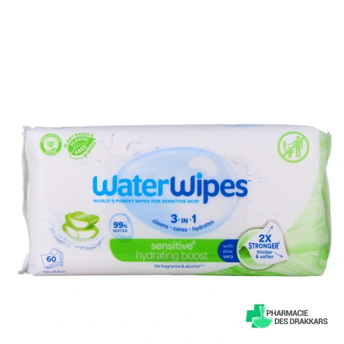 WaterWipes Lingettes Nettoyantes Bébé Biodégradables
