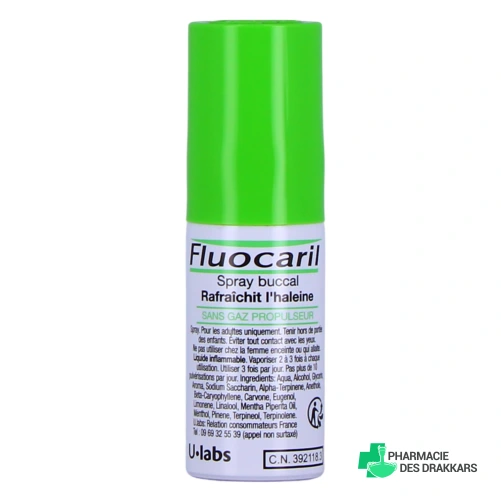 Fluocaril Spray Buccal Haleine Fraîche