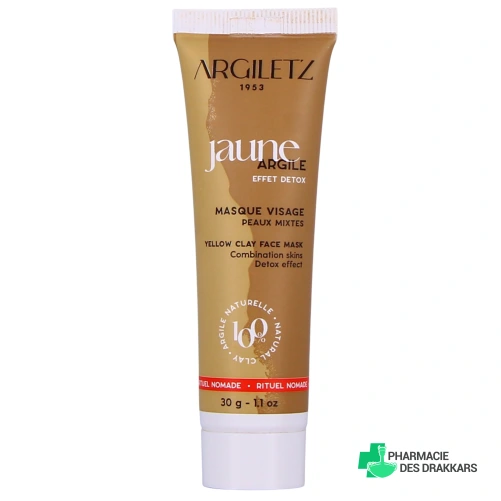 Argiletz Masque Argile Jaune