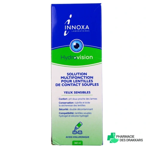 Innoxa Hydravision Solution pour Lentilles