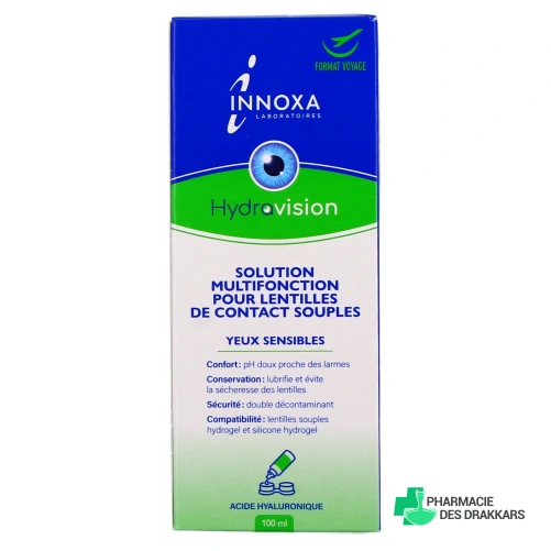 Innoxa Hydravision Solution pour Lentilles