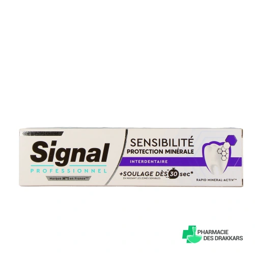 Signal Dentifrice Sensibilité Protection Minérale