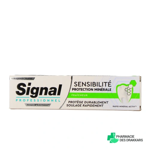 Signal Dentifrice Sensibilité Protection Minérale