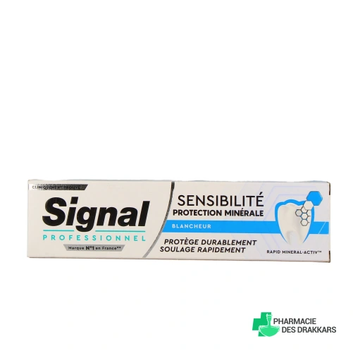 Signal Dentifrice Sensibilité Protection Minérale