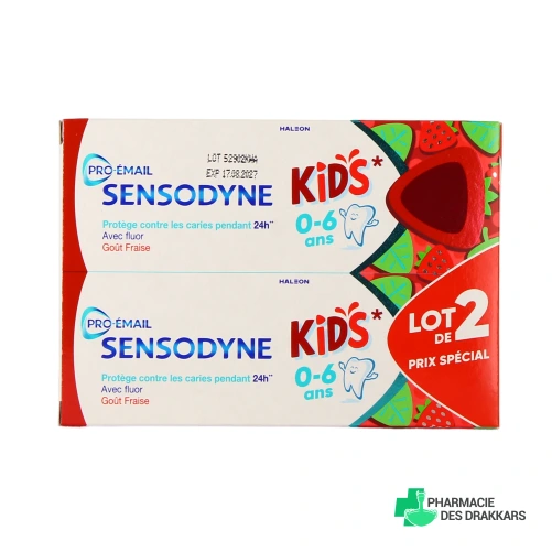 Sensodyne Pro-Email Dentifrice Enfant 2-6 ans