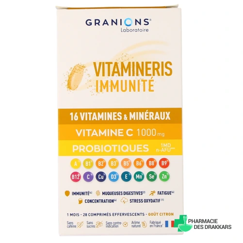 Granions Vitamineris Immunité 1000 mg