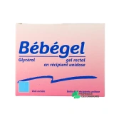 Bebegel gel rectal - Vue 360°