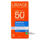 Uriage Bariésun Fluide Solaire Matifiant SPF 50+ - Vue 360°