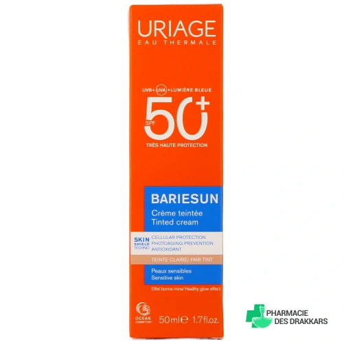 Uriage Bariésun Crème Solaire Teintée SPF 50+