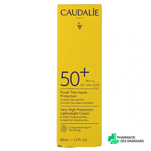 Caudalie Vinosun Protect Fluide Solaire Visage SPF 50+