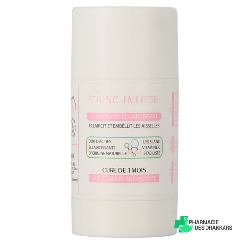 Musc Intime Déodorant éclaircissant
