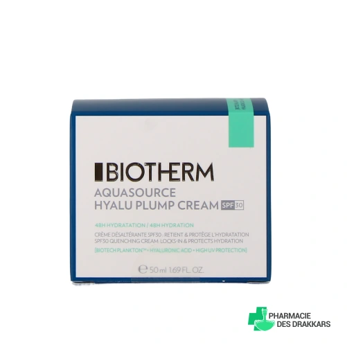 Biotherm Aquasource Hyalu Plump Crème SPF 30