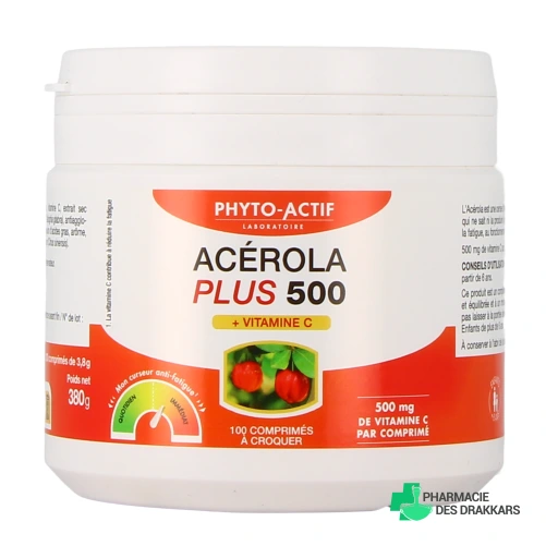 Phyto-Actif Acérola Plus 500
