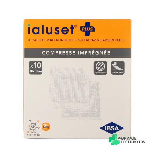 Ialuset Plus Compresses