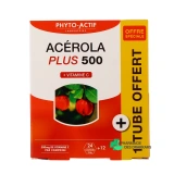 Phyto-Actif Acérola Plus 500 - Vue 360°