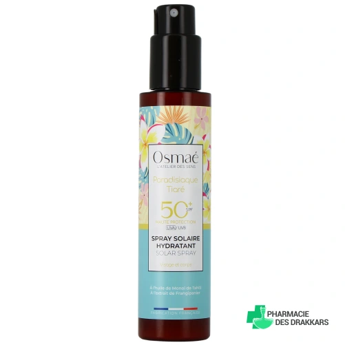 Osmaé Spray Solaire Hydratant SPF 50+